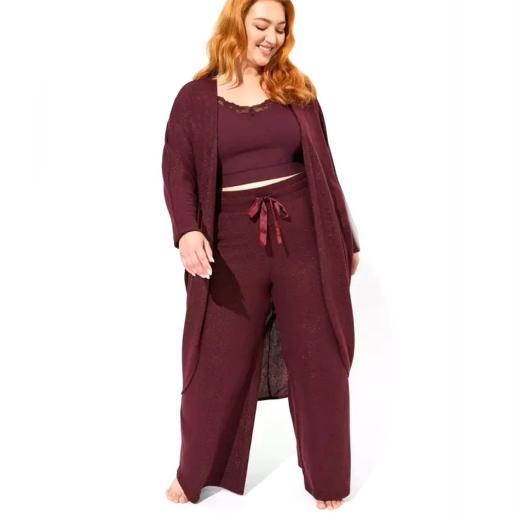 🌺TORRID SUPER SOFT Shimmer Cocoon Lounge Cardigan🌺